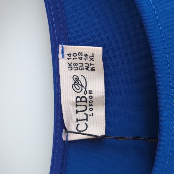 NWT Club L Tulip Ptal Sleeve dress - Picture 3 of 5